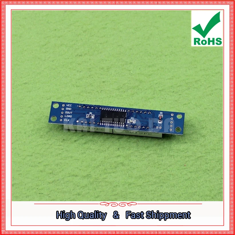 8-digit LED display MAX7219 support cascade 8-bit serial 3 IO port control module board E2B4 |