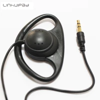 linhuipad 20pcs hook earphones 1 bud stereo earpiece for tour guide system sport meeting and translation free shipping