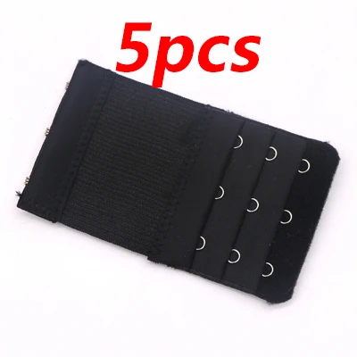 5pcs 5 шт. Бюстгальтер расширители ремешок удлинение пряжки 3 Rows1/2/3/4/5 Крючки застежка ремни бюстгальтер расширитель швейная инструмент Аксессуары для нижнего белья - Цвет: 5pcs