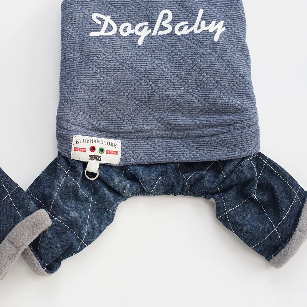 Dogbaby/Новинка 2021 года Дизайнерский зимний и осенний теплый комплект с курткой для
