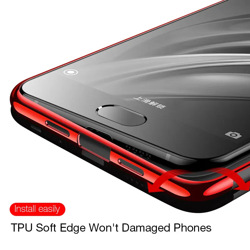 Чехол бампер для телефона XiaoMi 6X мягкий прозрачный чехол с покрытием из ТПУ