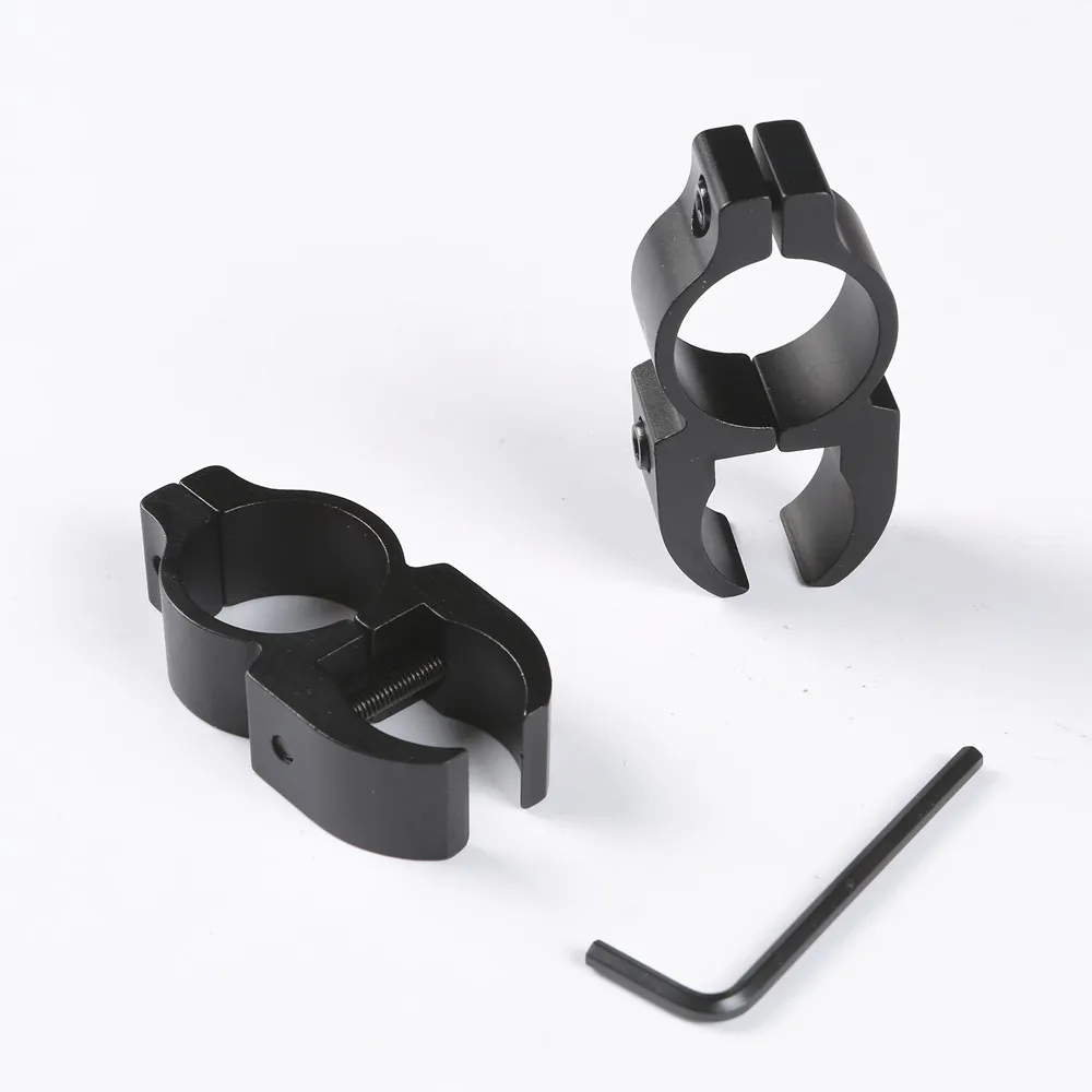 Тактический прицел для винтовки 25 4 мм 2 шт. крепление на рельс 20 велосипедный