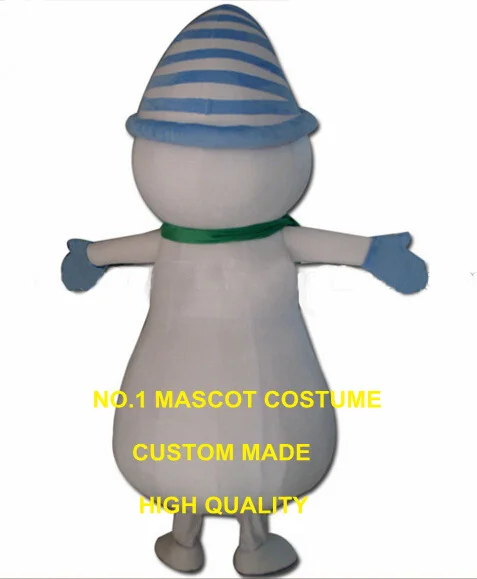 Новый костюм-талисман в виде снеговика размер для взрослых рекламный мультяшный