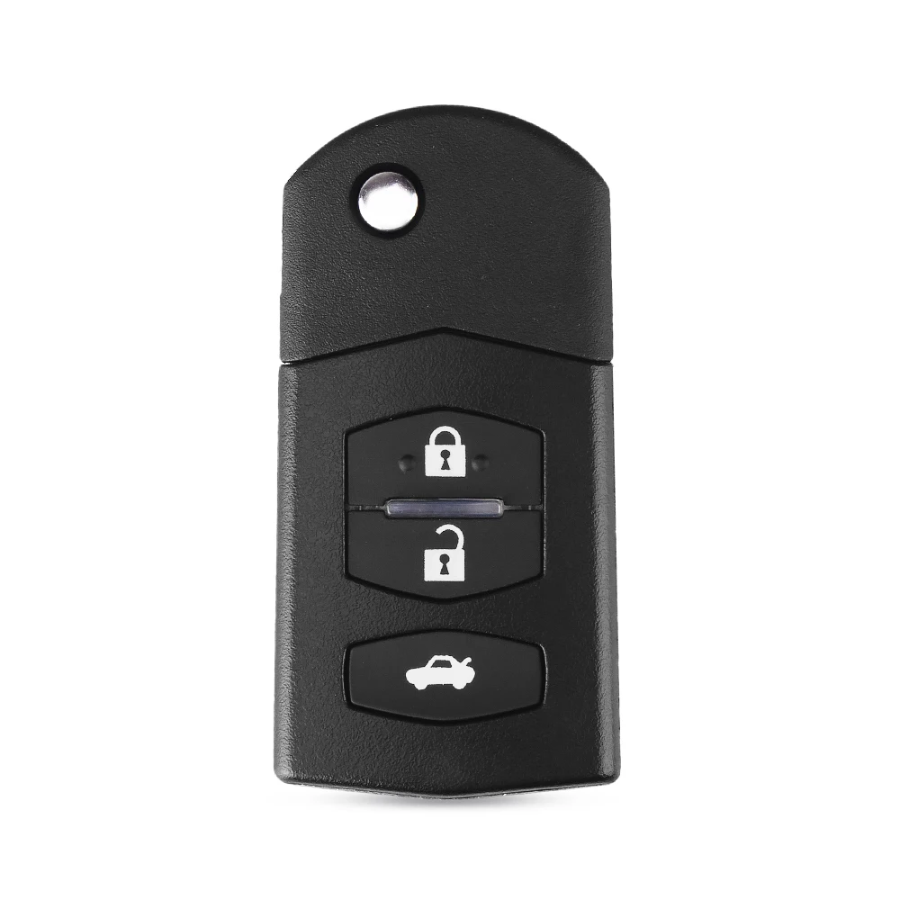 KEYYOU 3 кнопки корпус автомобильного ключа дистанционного управления чехол для MAZDA