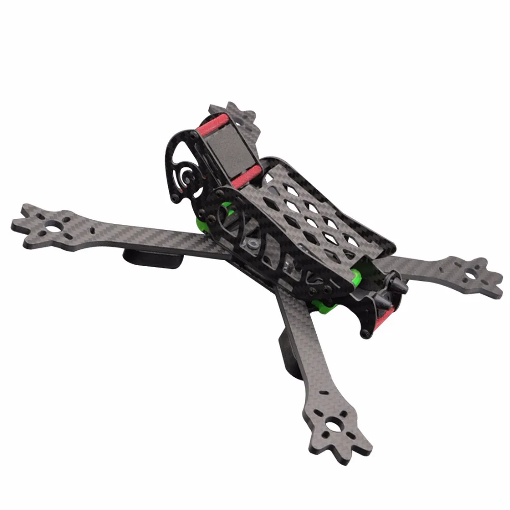 Радиоуправляемый гоночный Дрон FPV из углеродного волокна X type 235 мм набор рамок