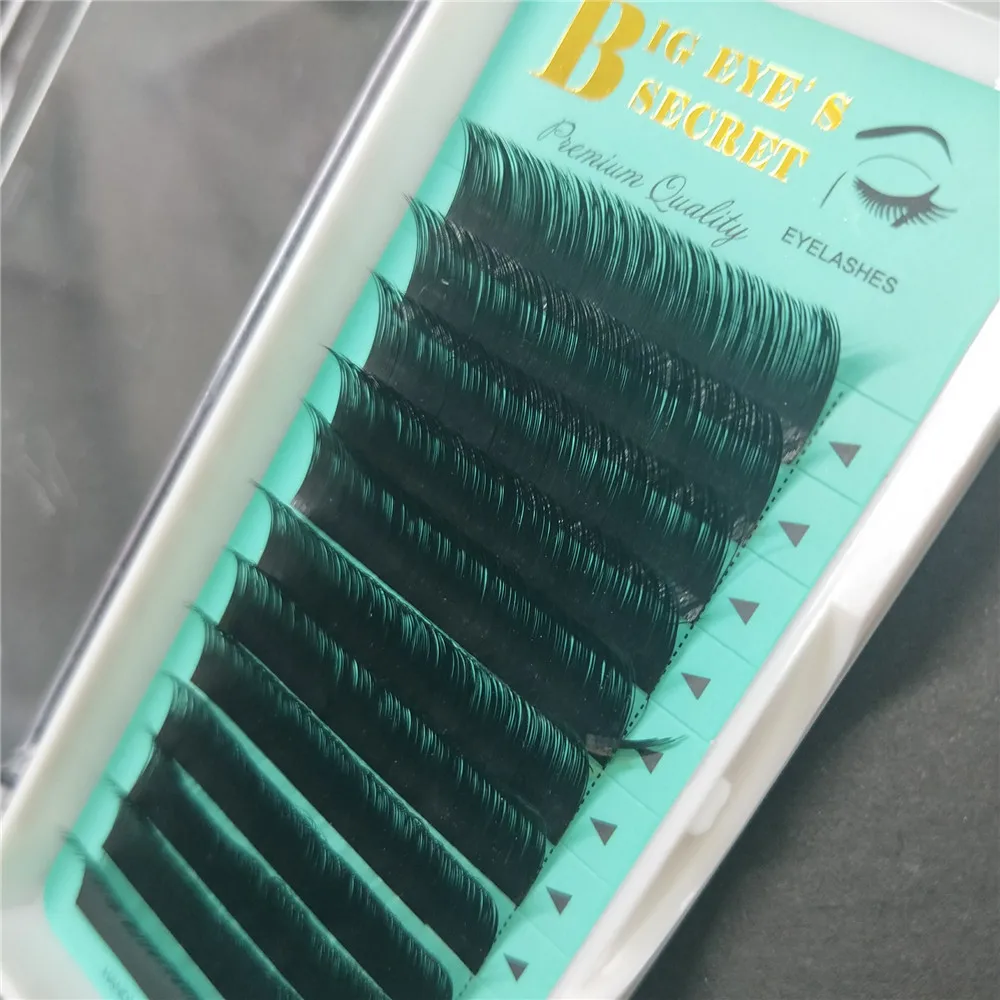

Soft Cashmere Flat Eyelash Extension Wholesale price Flat Lashes . 20 mm B C D curl Cashmere Eyelash Extension free shipping