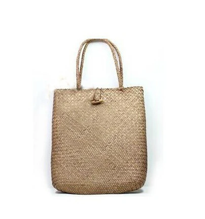 HOT!!!new fashion handbags The most simple mat grass woven straw bags arts and crafts natural weave bag beach | Багаж и сумки