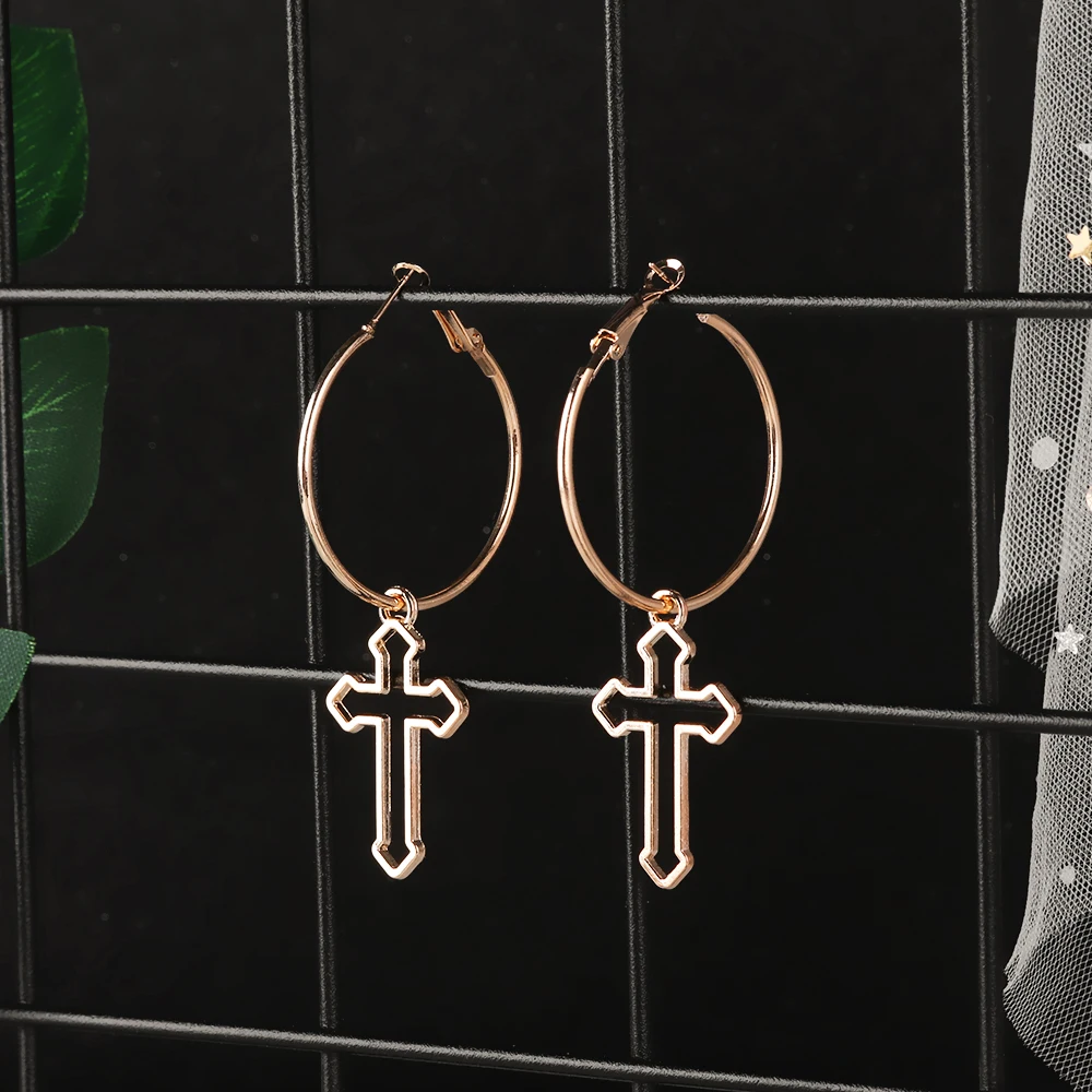 Новинка 2020 модные серьги в европейском и американском стиле панк рок для женщин