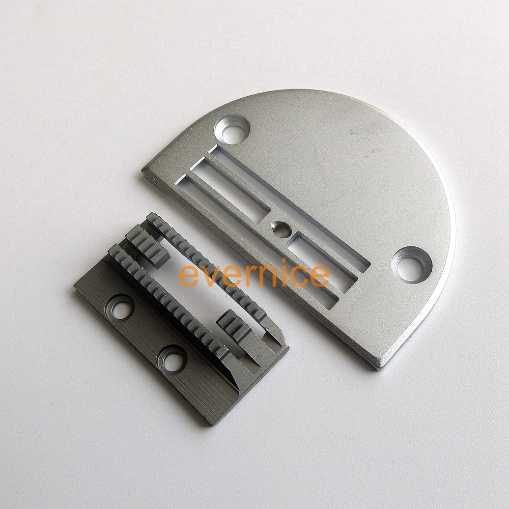 

Heavy Sewing Feed Dog +Throat Plate For Juki Ddl-555+Single Needle Sewing Machine