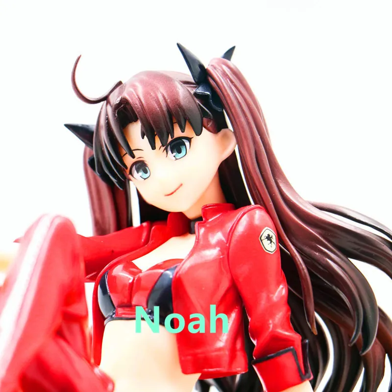 4 дюйма tohsaka Rin Fate/Stay Night красный гоночный автомобиль версия модели ПВХ фигурка