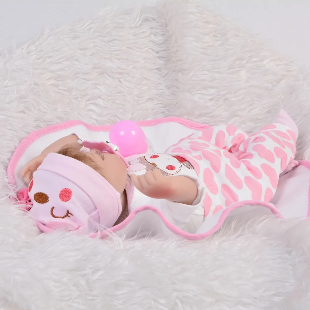 KEIUMI, Новое поступление, куклы Reborn Girl, мягкая виниловая ткань для тела, модная Реалистичная кукла с закрытыми глазами, игрушка для малышей, подарки на день рождения