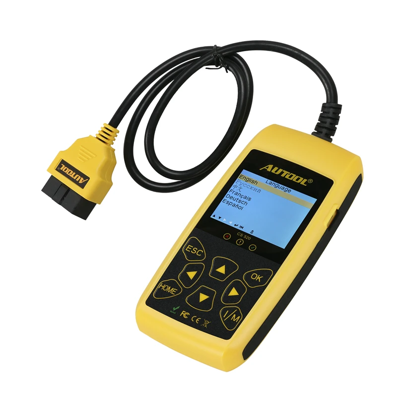 Оригинальный автоматический считыватель кодов AUTOOL CS520 универсальный инструмент