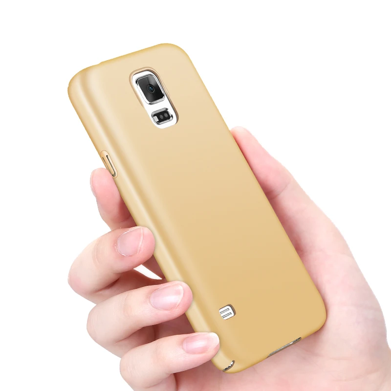 MAKAVO корпус для Samsung Galaxy S5 чехол 360 полная защита тонкий Матовый твердый