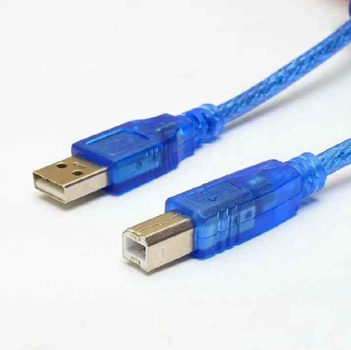 1 шт. высокоскоростной кабель для принтера USB 2 0 штекер А в м/м 30 см|Компьютерные