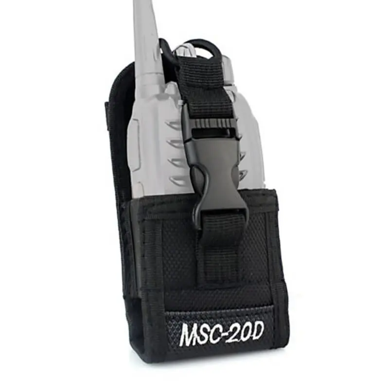 

OPPXUN MSC-20D Radio Case Holder for Baofeng UV3R+Plus Puxing PX-777 Plus PX888 K A194 Walkie talkie Bag Case Holder