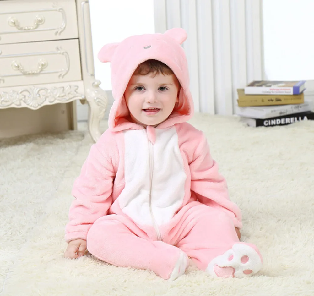 Для маленьких девочек от двух осень-зима розовый рисунок Hello Kitty косплэй костюм