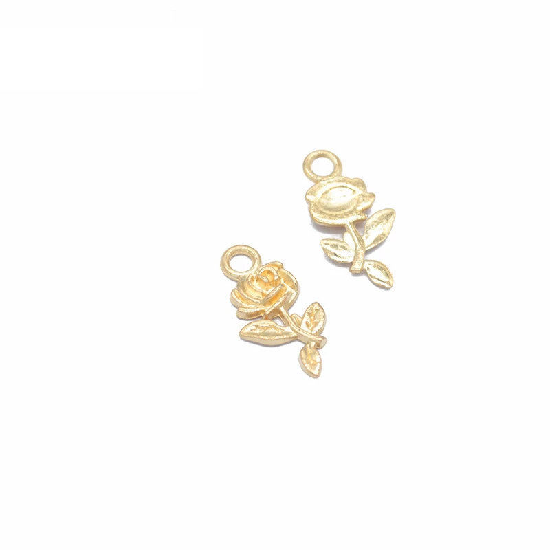 Новинка 20 шт. тибетская Роза маленький кулон бусины Сделай Сам Изготовление