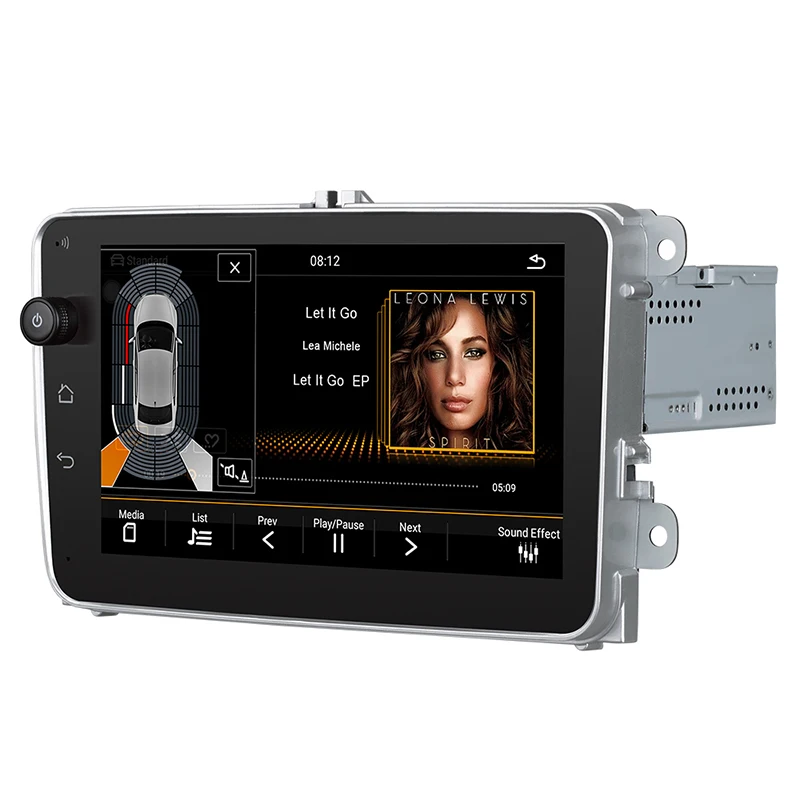 Автомобильный мультимедийный плеер DVD android 8,1 для VW/Volkswagen/Golf/Polo/Tiguan/Passat/Jetta/CC/SEAT/leon/Skoda/EOS " 2G/32 Gcar радио