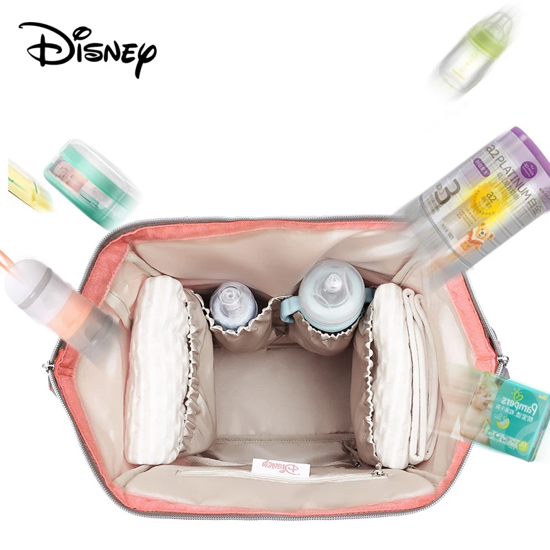 Сумка для детских подгузников disney, USB, с подогревом, для мам, для подгузников, сумка для коляски, для ухода за ребенком, для мам, рюкзак для путешествий, bolsa mochila maternidade DS9201