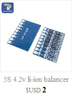 5 шт./лот 1S 15A 3,7 V литий-ионная 3MOS 4MOS 6MOS BMS PCM плата защиты батареи PCM для 18650 литиевая Львиная батарея