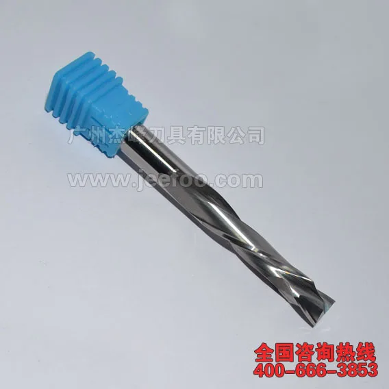 売却 8*35 * 100L 超硬 2 フルートエンドミル、ダウンカット DOWNDRAFT ソフトプラスチック/アップ & ダウン (左 & 右スパイラルビット)