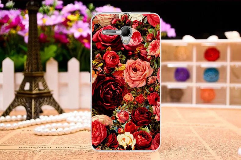 Узоры чехол для Alcatel One Touch POP 3 5 дюймов 5025D 5025 задняя крышка DIY окрашенный в наличии