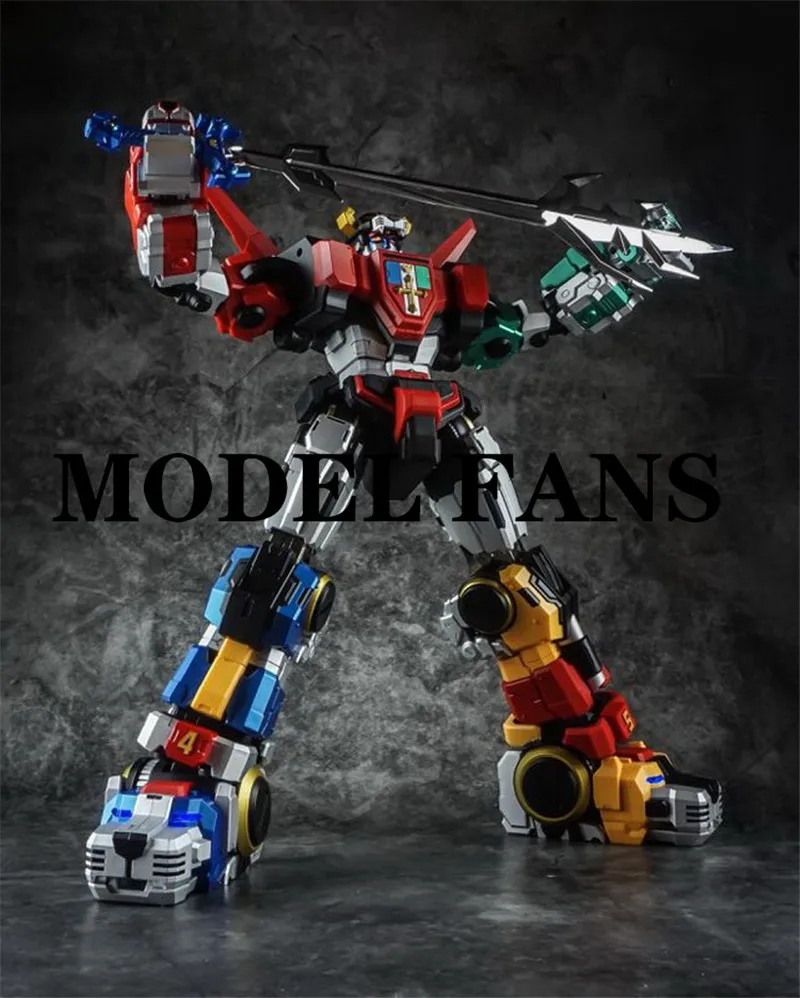 Модели фанатов Titan модель TP01 Beast King GoLion VOLTRON содержит светодиодный сплав фигурка робота