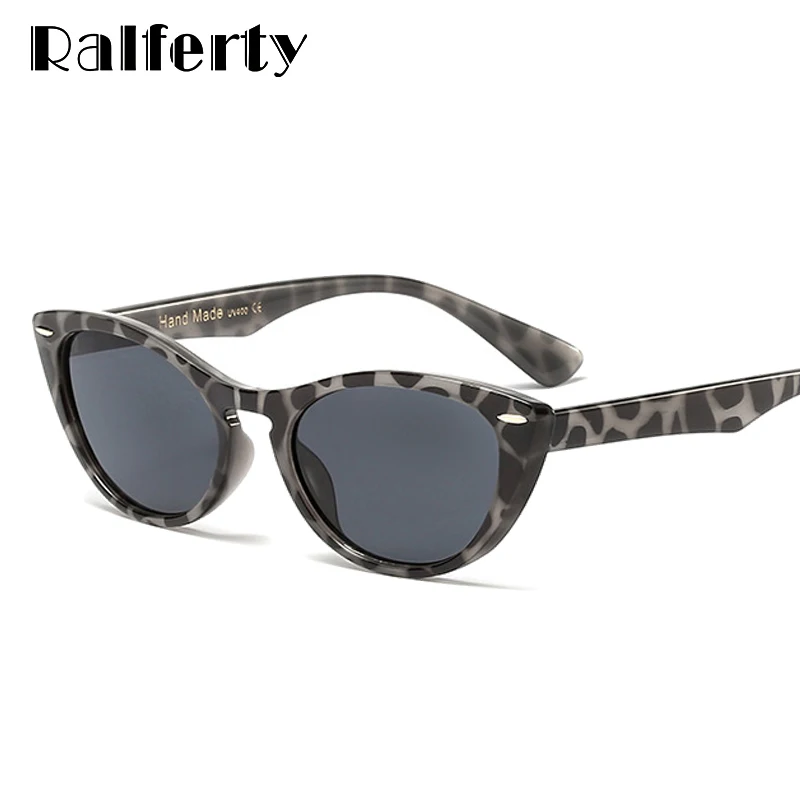 Женские солнцезащитные очки Ralferty Cat Eye Винтажные Солнцезащитные с небольшой
