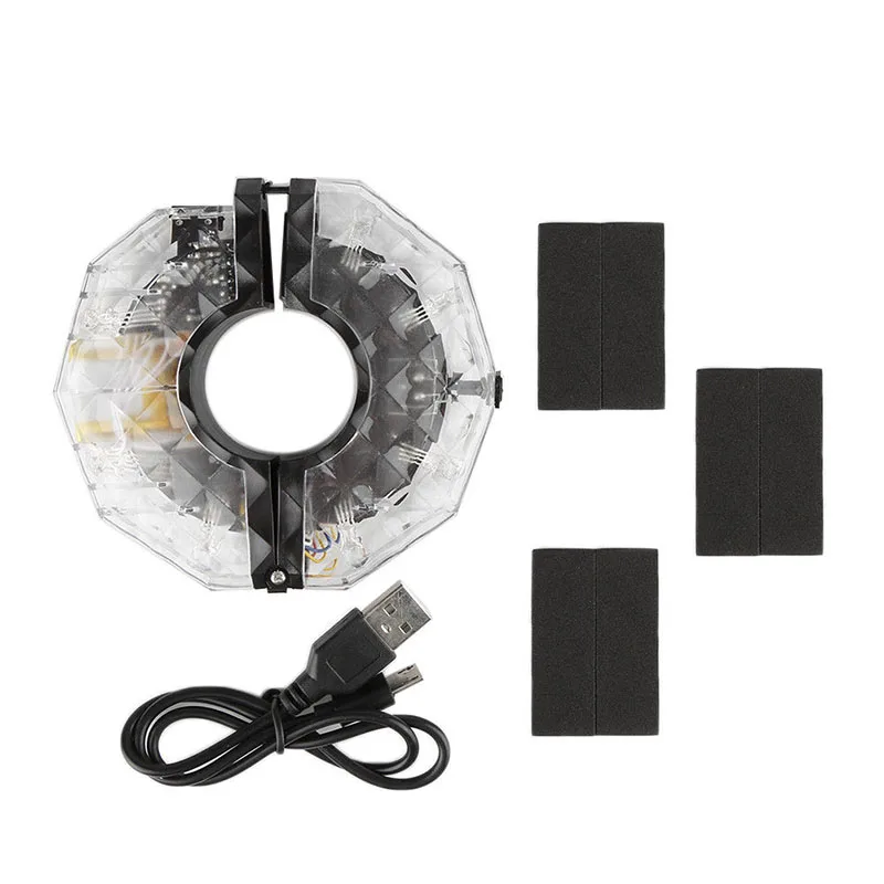 

ROBESBON Rechargeable LED Bike Cycling Bicycle Lamp LED Spokes Wheel Lights Waterproof Bike Accessories