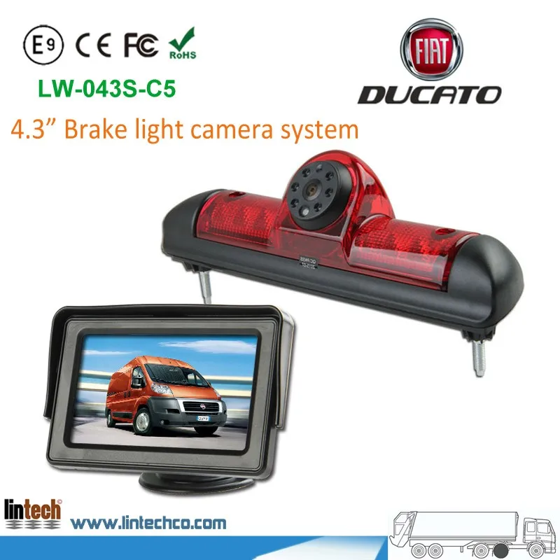 4 3 &quotЖК-монитор система заднего вида камеры с Ducato 2016 третий стоп-сигнал |