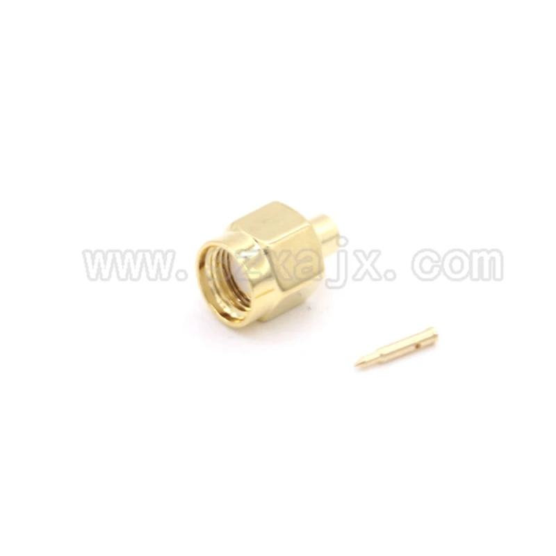 JX 10 шт. RF соединитель SMA Мужской пайки для RG405 коаксиальный кабель J B2 Быстрая