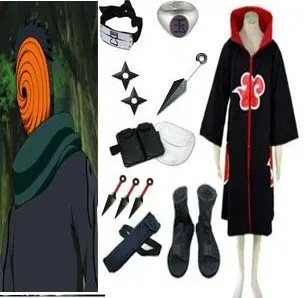 Аниме Наруто Косплей Одежда Женский комплект Sasori / Tobi (obito) Большая реклапосылка