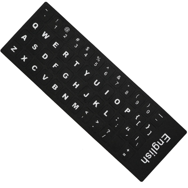 Русская французская Арабская английская стандартная клавиатура наклейки буквы