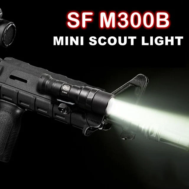 WIPSON SF M300B тактический фонарик для оружия, фонарь алюминиевый, новая версия 250 лм, светодиодный выход
