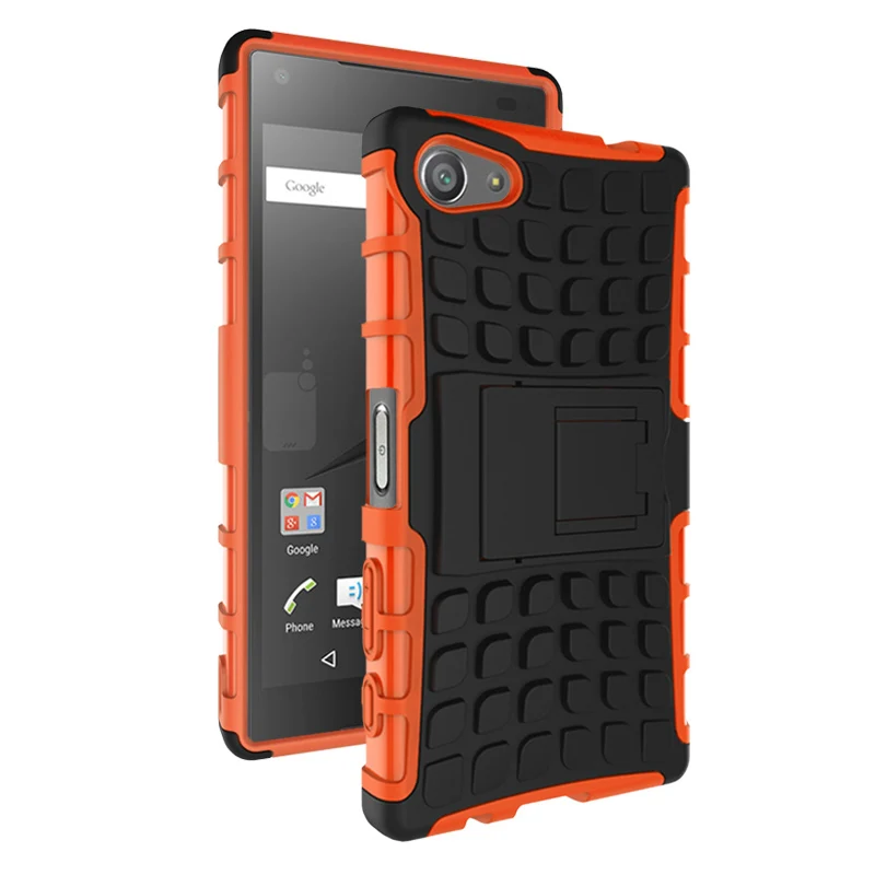 Orange Чехол для sony Xperia Z2 Z3 Z5 Compact Coque, защитный противоударный чехол s для sony Xperia Z5 Mini, защитный чехол для телефона - Цвет: Orange