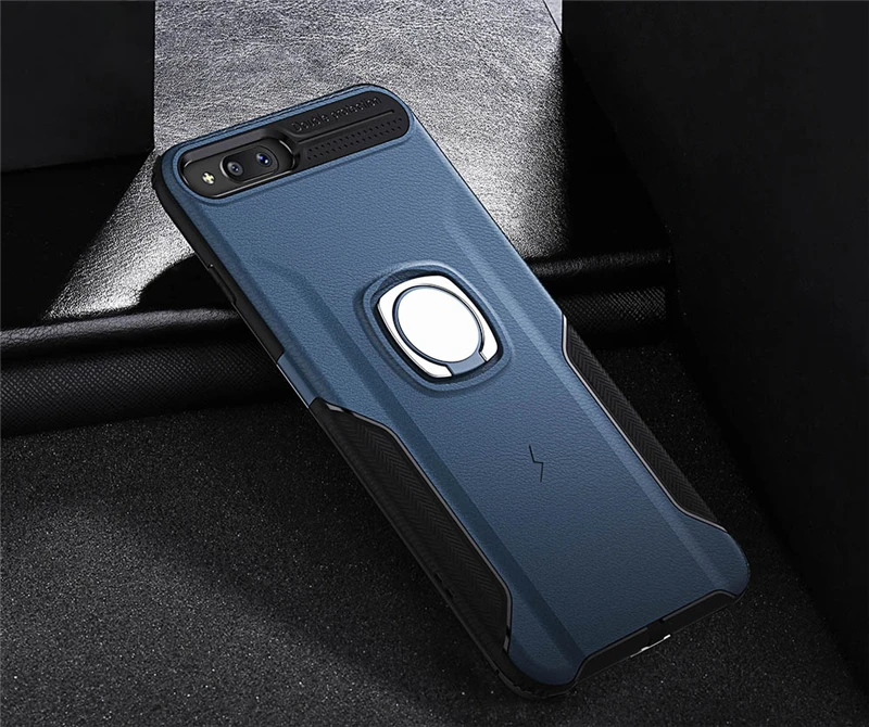 Беспроводной зарядный чехол для телефона для iPhone 6 6S 7 Plus OPPO R11 R15 для huawei P20 Lite glory V10 7X магнитное металлическое кольцо задняя крышка