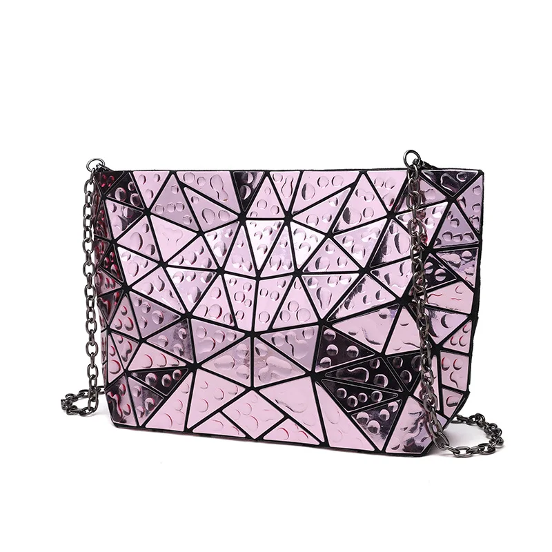 New Bao Bag Womens Clutch Handbag Hologram Female Chain Shoulder Bags Drops Of Water Geometric Crossbody Messenger bolso | Багаж и сумки