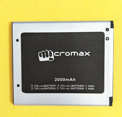 B TAIHENG Высококачественная батарея 2000 мАч для телефона Micromax A92 A106 A116 Q340 Q338 A114 A115 A117