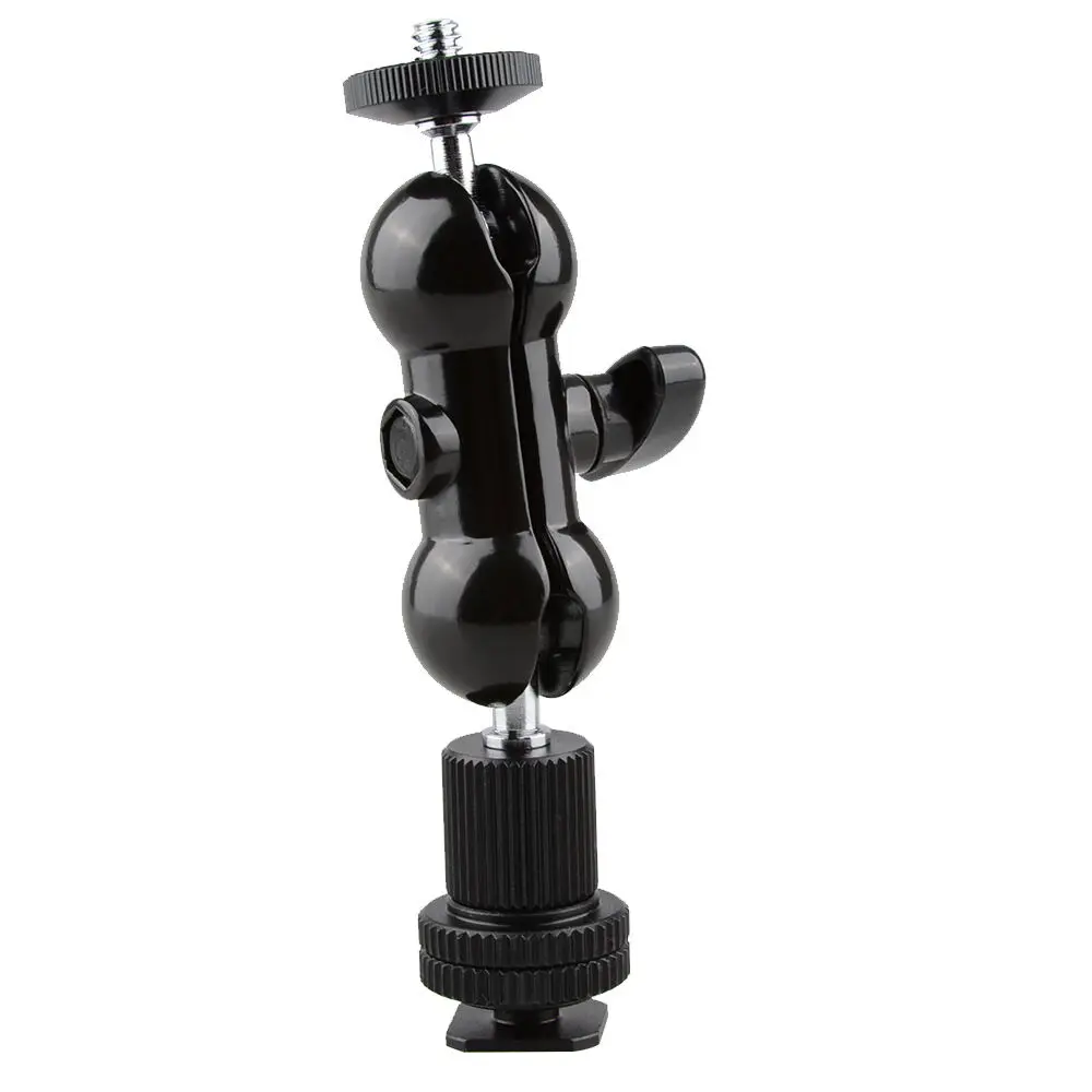 CAMVATE шариковая головка 1/4 &quotвинтовое крепление Горячий башмак для DSLR камеры DV