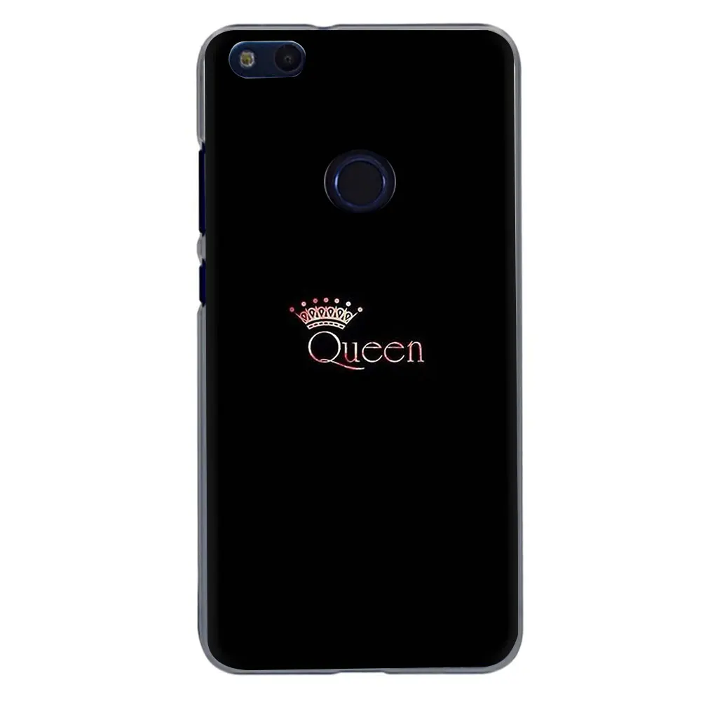 H10 Жесткий чехол для телефона King queen для влюбленных пар для huawei Honor 20 Play 6 7 8 A C Pro 2 ГБ/3 ГБ 7C 5.99in 7 9 10 X Lite - Цвет: H10