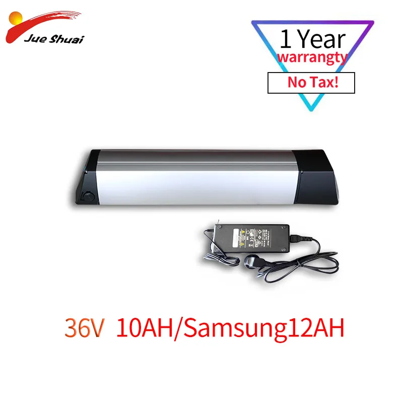 Батарея для электрического велосипеда EU Duty free 36V 10AH Samsung12AH BMS 250W 350W 500W литиевая