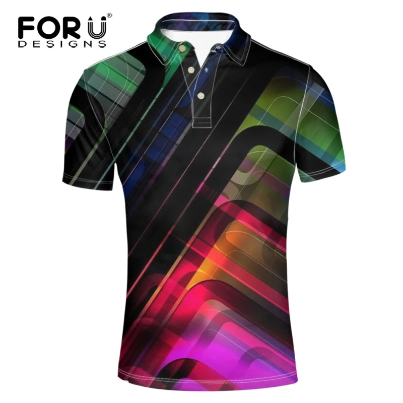 FORUDESIGNS/Мужская 3D рубашка, топы, рубашка в клетку, одноцветная, для мужчин, спортивная одежда, Homme, повседневная мужская одежда со стоячим воротником, большой размер