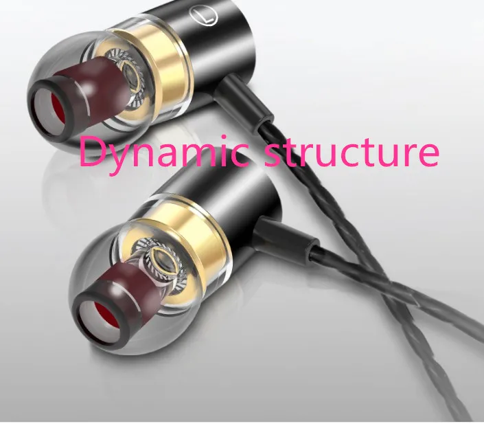 3.5MM In-Ear Wired Headphone Earphones Metal HIFI Earpiece with MIC for Xiaomi Samsung Huawei Phones | Электроника