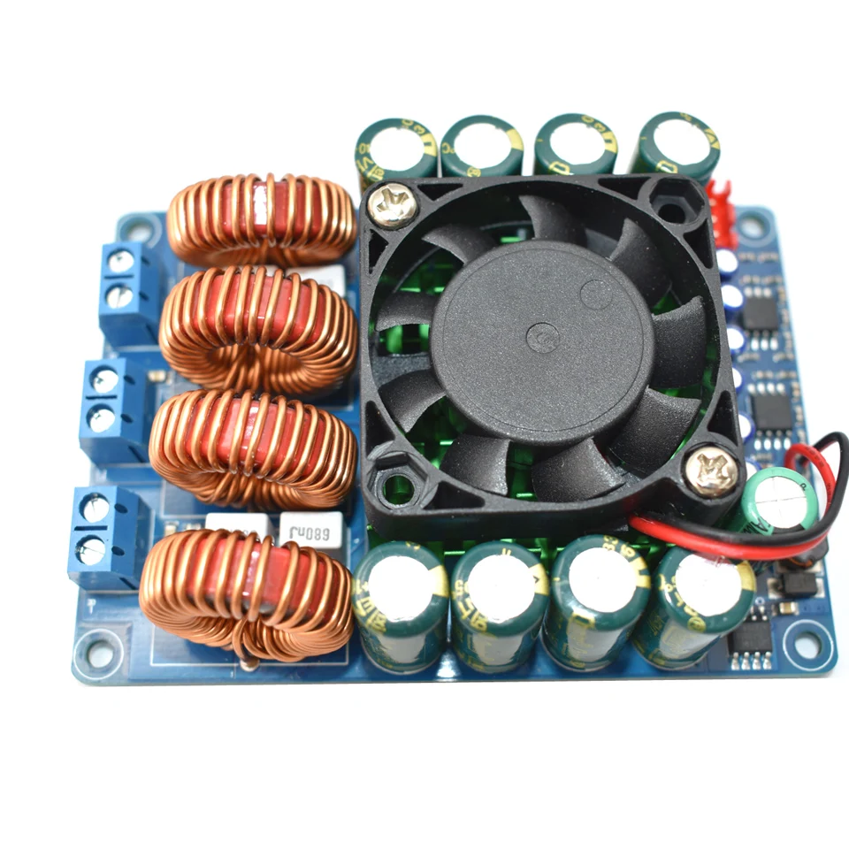 Lusya TAS5630 2X300w стерео двухканальный высокое Мощность класса D Цифровой Hifi усилитель