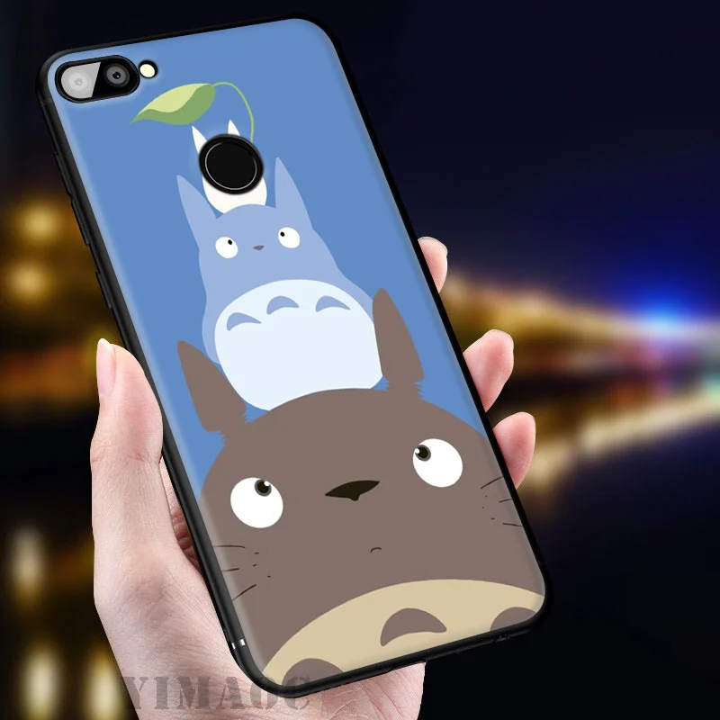 YIMAOC My Neighbor Totoro Soft Case for Huawei Honor View 20 10 8X 8 8C 6A 7A 7X 7C Lite Pro Y9 Y7 Y6 Prime 2018 2017 |