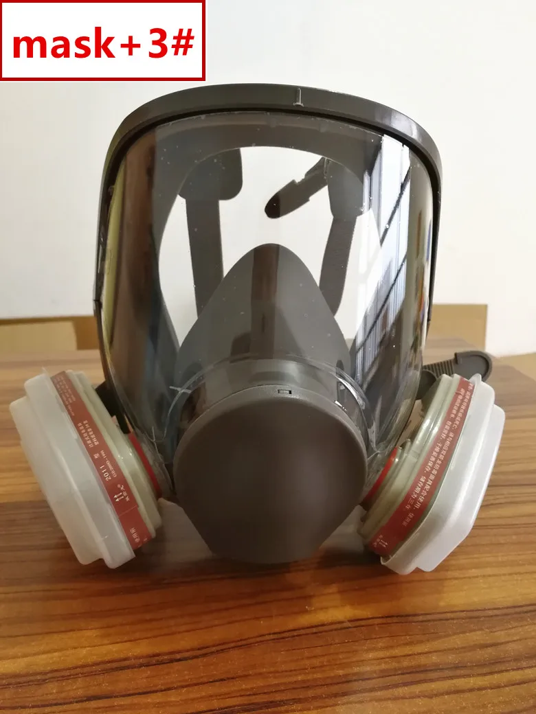 6800 противогаз add SJL 3# картридж 7 шт. Костюм Полный лицевой респиратор для покраски распыления же 3 м 6800