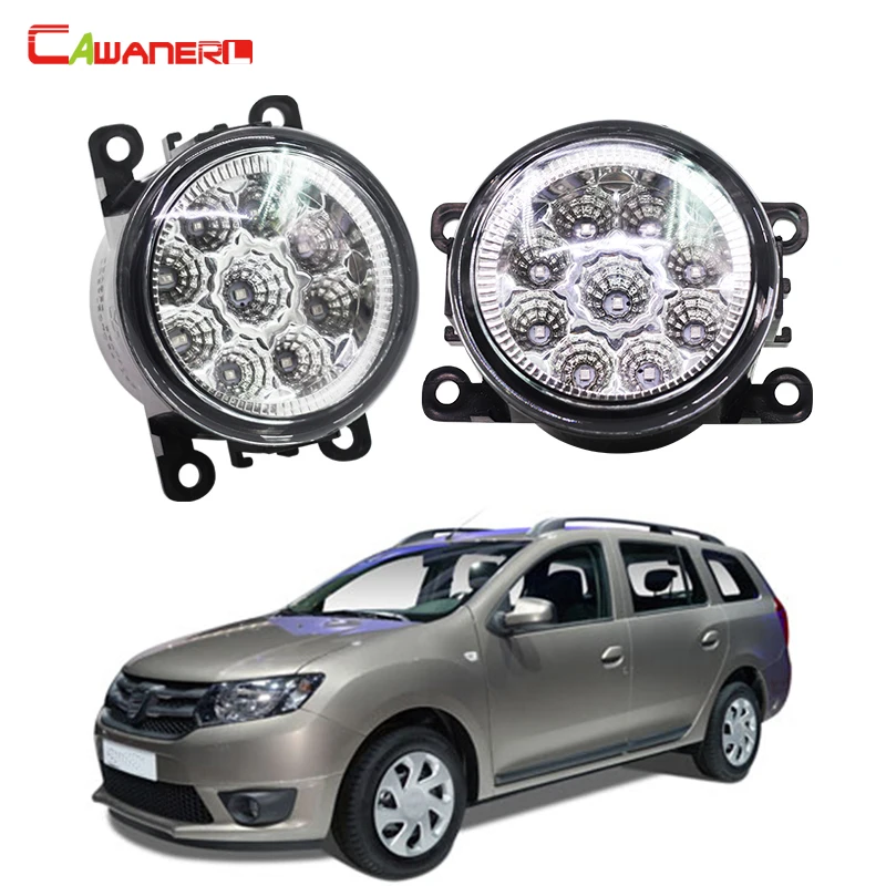 Cawanerl Стайлинг авто светодиодный светильник противотуманной фары DRL Дневной 12V