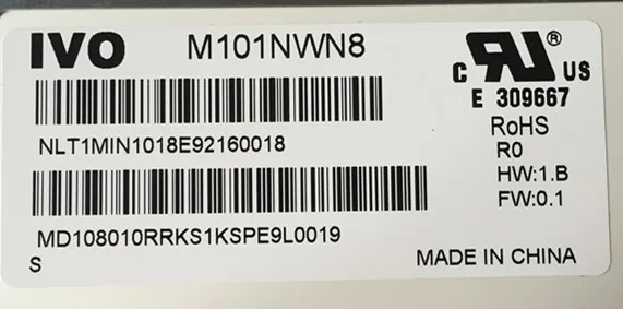 Бесплатная доставка M101NWN8 R0 подходит N101BGE-L31 B101XTN01.1 10 1 &quotLED ЖК-экран панель для LENOVO