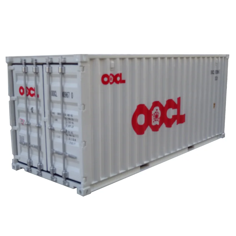 Коллекционная игрушка модель подарок 1:20 весы OOCL 20 GP грузовик доставка контейнер