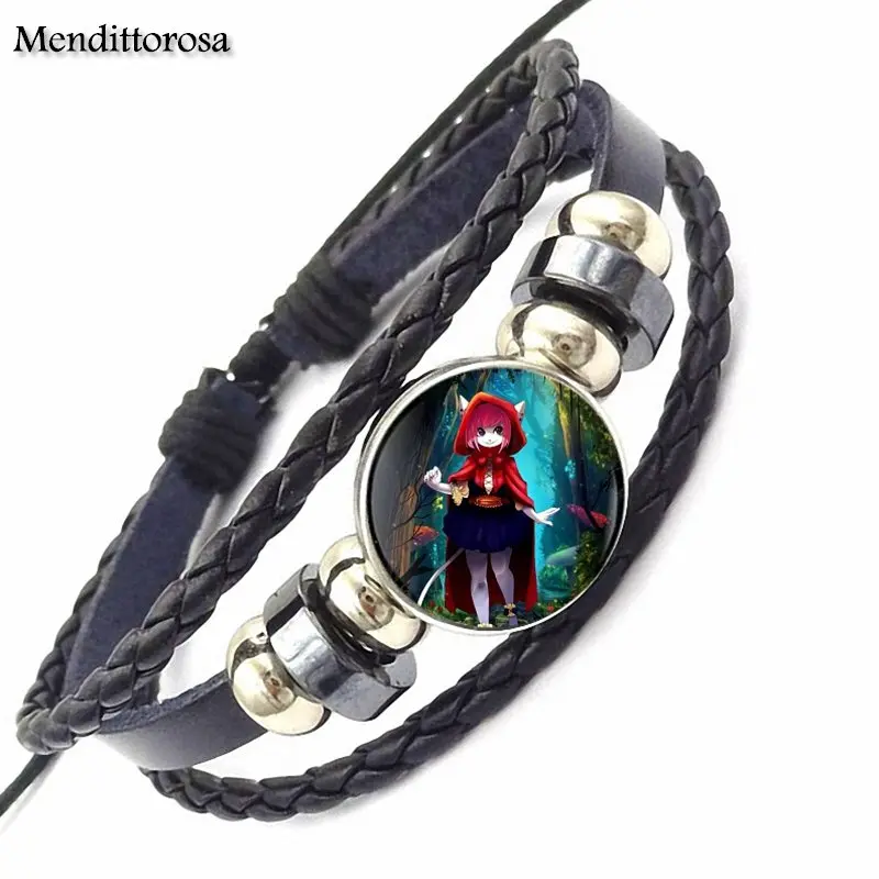 EJ глянцевые Винтажные Ювелирные Изделия Оптом черные кожаные браслеты модные